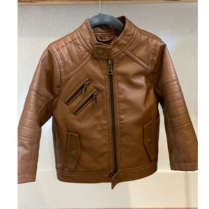 Toddler Leather Jacket
